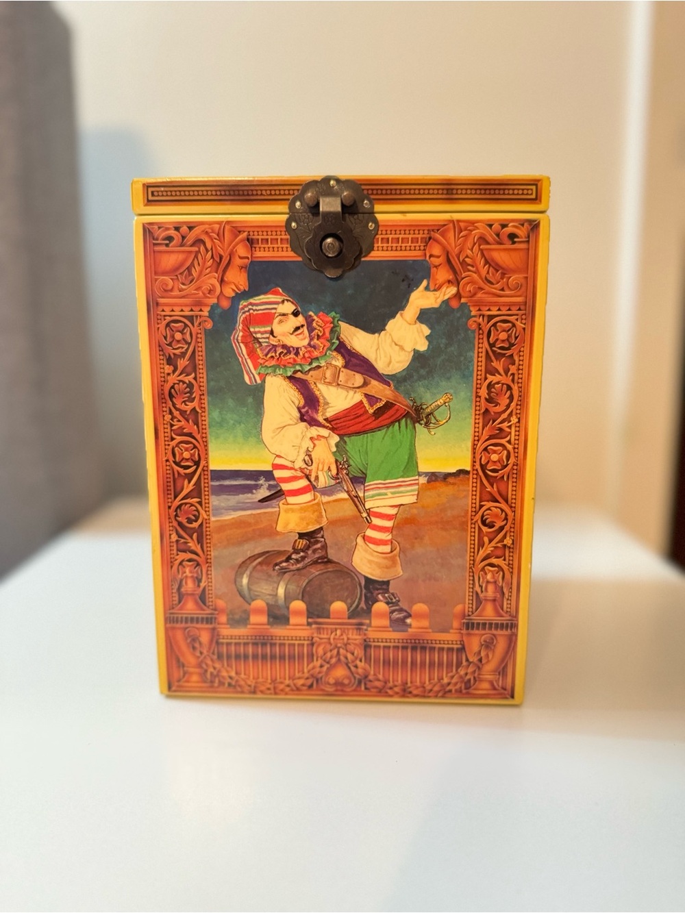 Rare 1989 Enesco LE Pirates of Penzance Musical Jack-in-the-Box